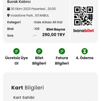 Banabilet.com BJK Maç Bileti