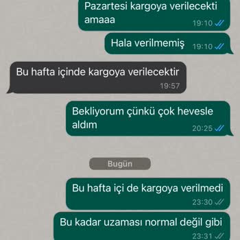 Nare Giyim Tedarik Ve Kargo Sorunu