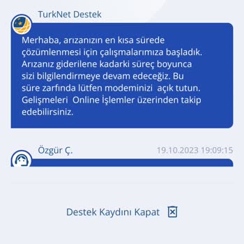 TurkNet İnternet Hizmetinde Yaşanan 10 Günlük Kesinti Ve Düzelme Konusundaki Bilgi Eksikliği