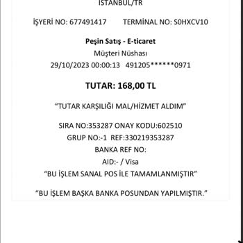 Yemeksepeti'nde Ödemesi Alınan Ürünün Uygulamada Gözükmemesi