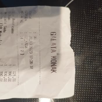 Galata Konak Cafe Hizmet Ve Aşırı Fiyatlar...