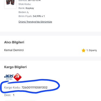Trendyol Kargomu Gönderirken Kargo Firmasının Zorluk Çıkarması