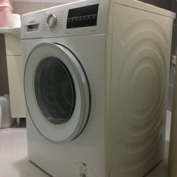 Bosch Hasarlı Çamaşır Makinesi Teslim Edilmesi