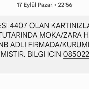 Moka Zara Home, İznim Ve Bilgim Olmadan Ziraat Kartımdan Para Çekmiş