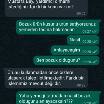 A101 Bozuk Ürün Satıyor Ve İade Kabul Etmiyor