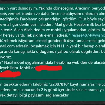 N11.com Hesabım Ele Geçirildi Ve Müşteri Hizmetleri İlgilenmiyor