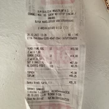 BİM Etiket Ve Fiyat Uyuşmuyor!