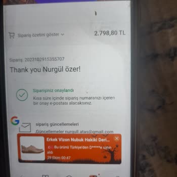 Greyder Sahte Hesapta Alışveriş