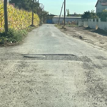 Meram Belediyesi Yol Çok Kötü Durum Da