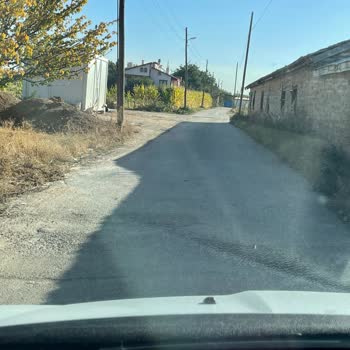 Meram Belediyesi Yol Çok Kötü Durum Da