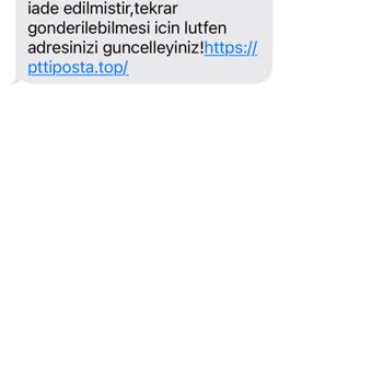 Yurtiçi Kargo İade İptali Mesajı