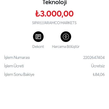 Papara Hesabımdan Para Çekilmiş