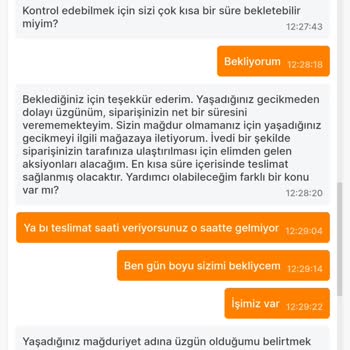 Migros Teslimat Mağduriyeti,Ne Zaman Gelecek