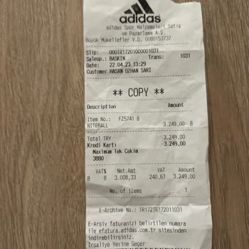 Adidas Niteball Ayakkabı İç Astar Deformasyon