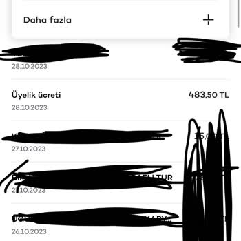Akbank'ta Üyelik Ücreti Adında 483.50 TL Lik Kesinti