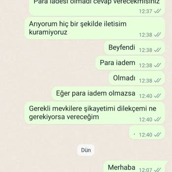 Geldimarket Aldığınız Ürün Gelmedi Para İadesi De Olmadı Gereğinin Yapılmasını