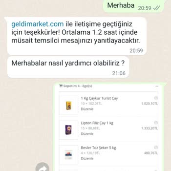 Geldimarket Aldığınız Ürün Gelmedi Para İadesi De Olmadı Gereğinin Yapılmasını