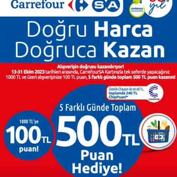 Carrefour Hediye Para Aldatmacası