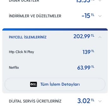 Htp Click N Play Diye Bir Şey Yansıtıldı Faturama Turkcell Tarafından