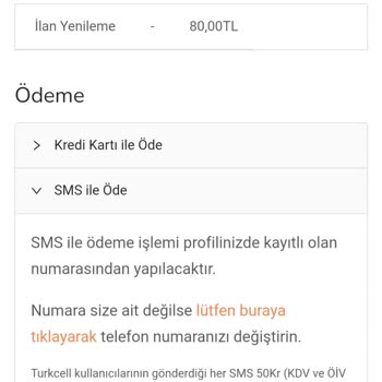 Evarkadasi.com Da Ödeme Yapmama Rağmen İlan Yenileyemiyorum
