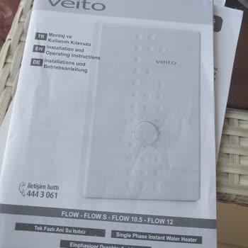 Veito Şofben Bıktım Isıtmıyor Süs Olarak Duvarda Monteli