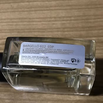 Bargello Perfume Erkek Parfüm Şişesinin Kullanışsız Hale Gelmesi