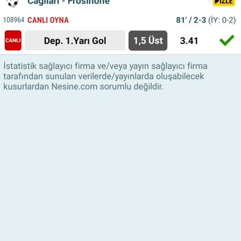 Nesine Tutan Kuponumun Bakiyesi Hesabıma Yatırılmadı