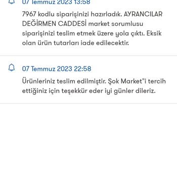 Şok Marketler Para İadesi Yapılmadı