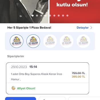 Domino's Pizza Eyüpsultan İstanbul Geç Teslimat Para İstenmesi