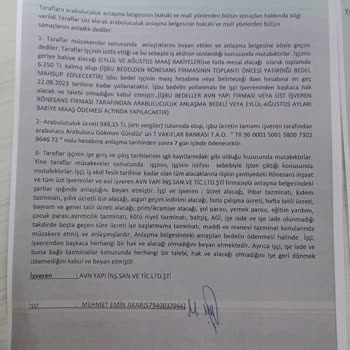 Rönesans İnşaat Avn Yapı Paramı Ödemiyor Rönesanstan Paramı Bekliyorum