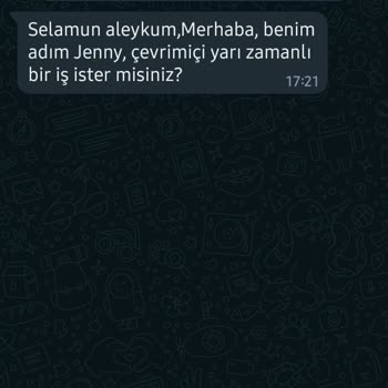 WhatsApp' Dan Gelen Mesaj +62 Kod