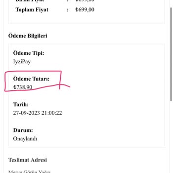 Bloominbag - Parası Alındığı Halde Gelmeyen Ürün