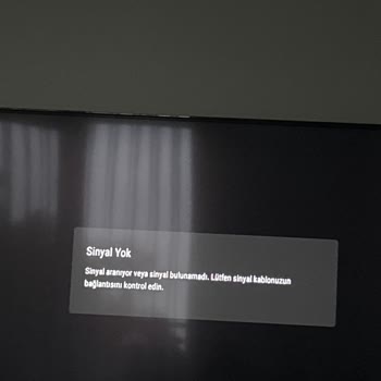 Grundig TV Sinyal Yok Arızası