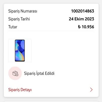 Vodafone Sorunun Çözülmesini İstiyorum