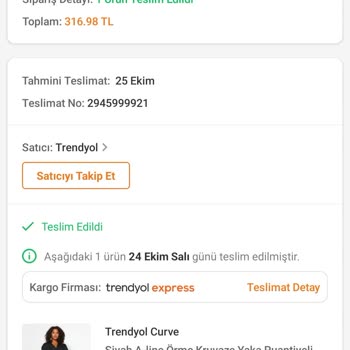 Trendyol Kusurlu Ürün Gönderip Mağdur Ediyor.