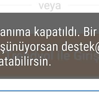 Trendyol Hesabım Kullanıma Kapatıldı