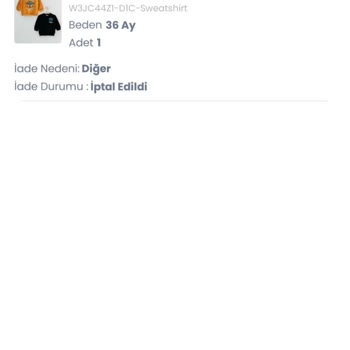 LC Waikiki İade Ettim Ürün Orada Da Yok