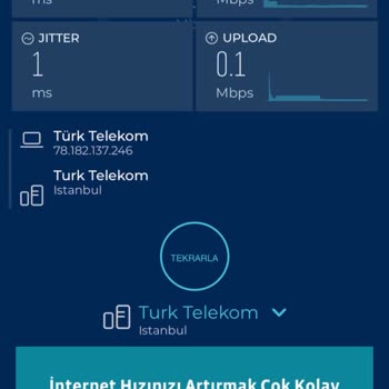 Türk Telekom İnternet Hızı Probleminden Kaynaklı Yaşanan Mağduriyet