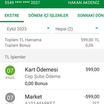 A101 Para İadesi Yapılmadı.