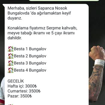 Sapanca Nosok Bungalov Hesabı Yanıltıcı Ve İade Yapmıyor