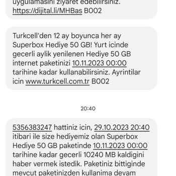 Turkcell Süper Box Numara Karışıklığı