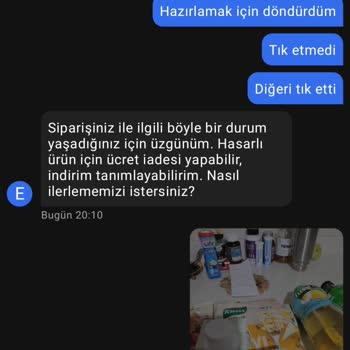 Getirin Tüketici İle Dalga Geçmesi