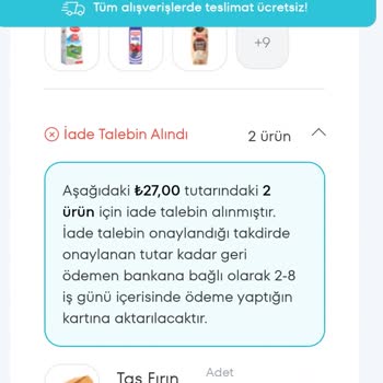 A101 Kapıda Bozuk Ve Eksik Ürünleri Parasını Vermiyor