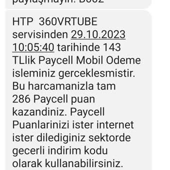 360VRTUBE Turkcell İzinsiz Üyeliği Ve Tahsilatı