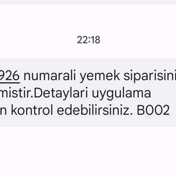 Trendyol Yemek Geç Sipariş İptali