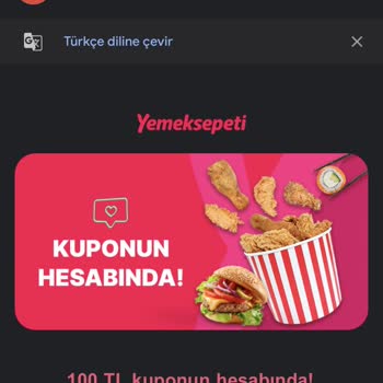 Yemeksepeti Sürekli Maile Mesaj Gönderip Kullanmama İzin Vermiyor