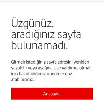Vodafone Tarife Değişikliği Hakkında Bilgi Alamama