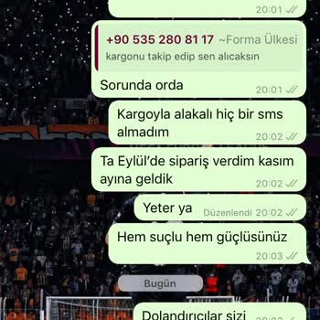Formaulkesi (Instagram) Ürünümü Geri Gelmedi