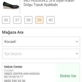 FLO Mağazası Sistemsel Hata