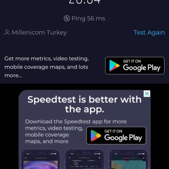 Millenicom Belirttiği Hızları Veremiyor